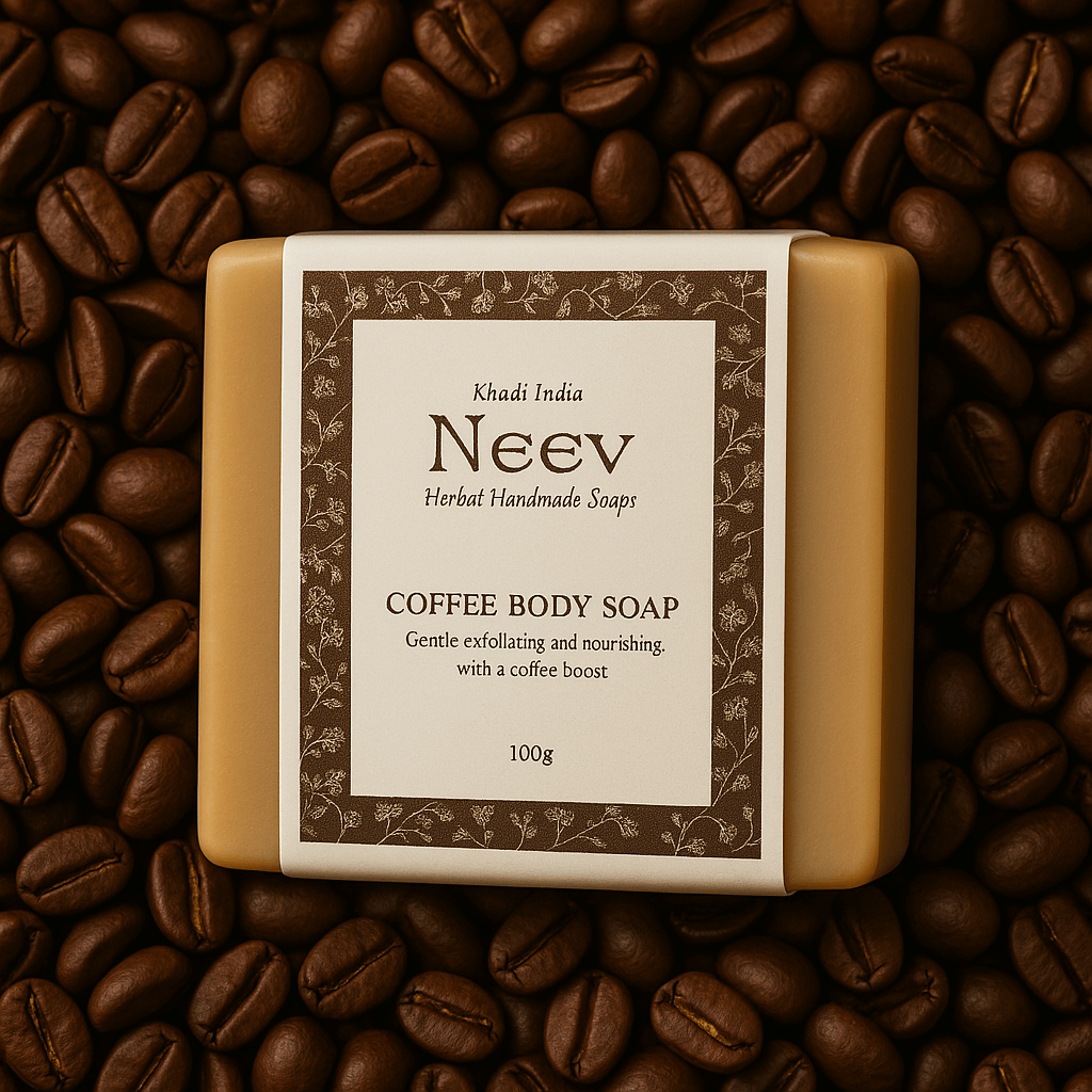 ORGANIC & CHEMICAL FREE NEEV COFFEE BODY SOAP