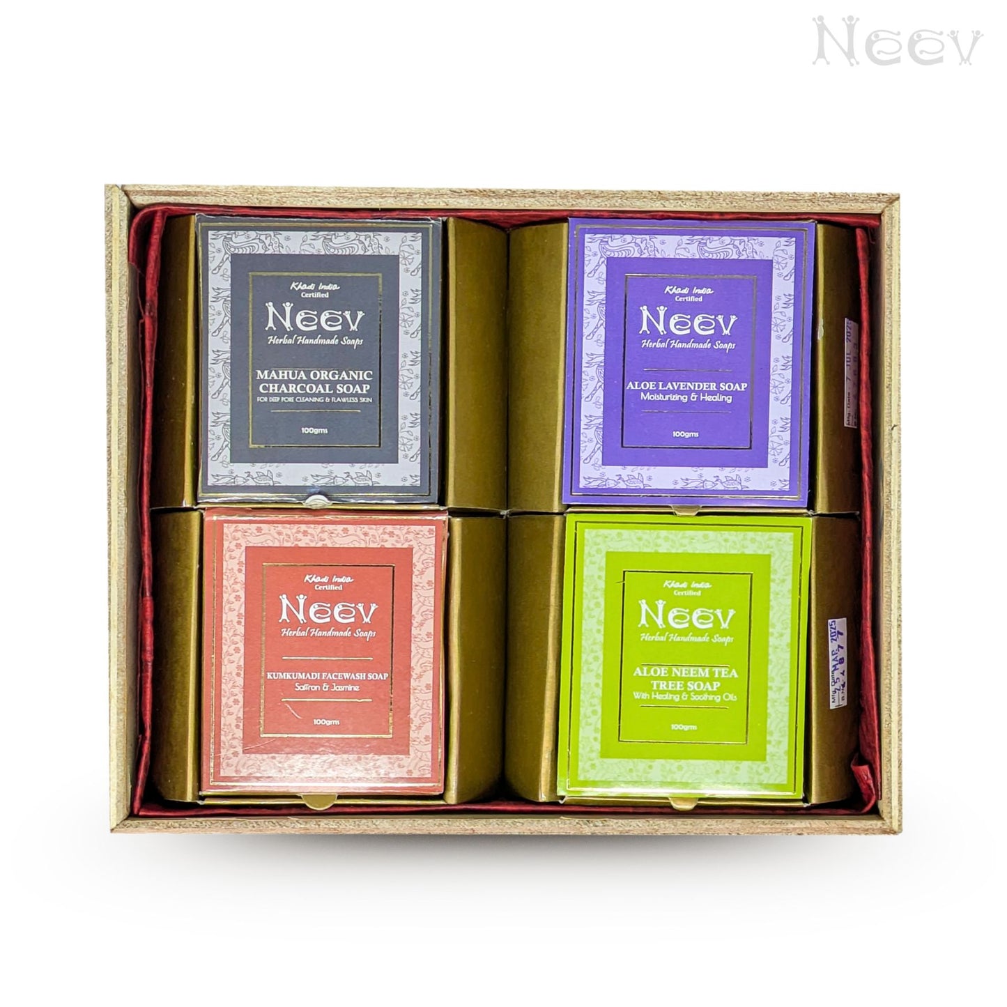 NEEV HANDMADE NATURAL SOAP GIFT BOX