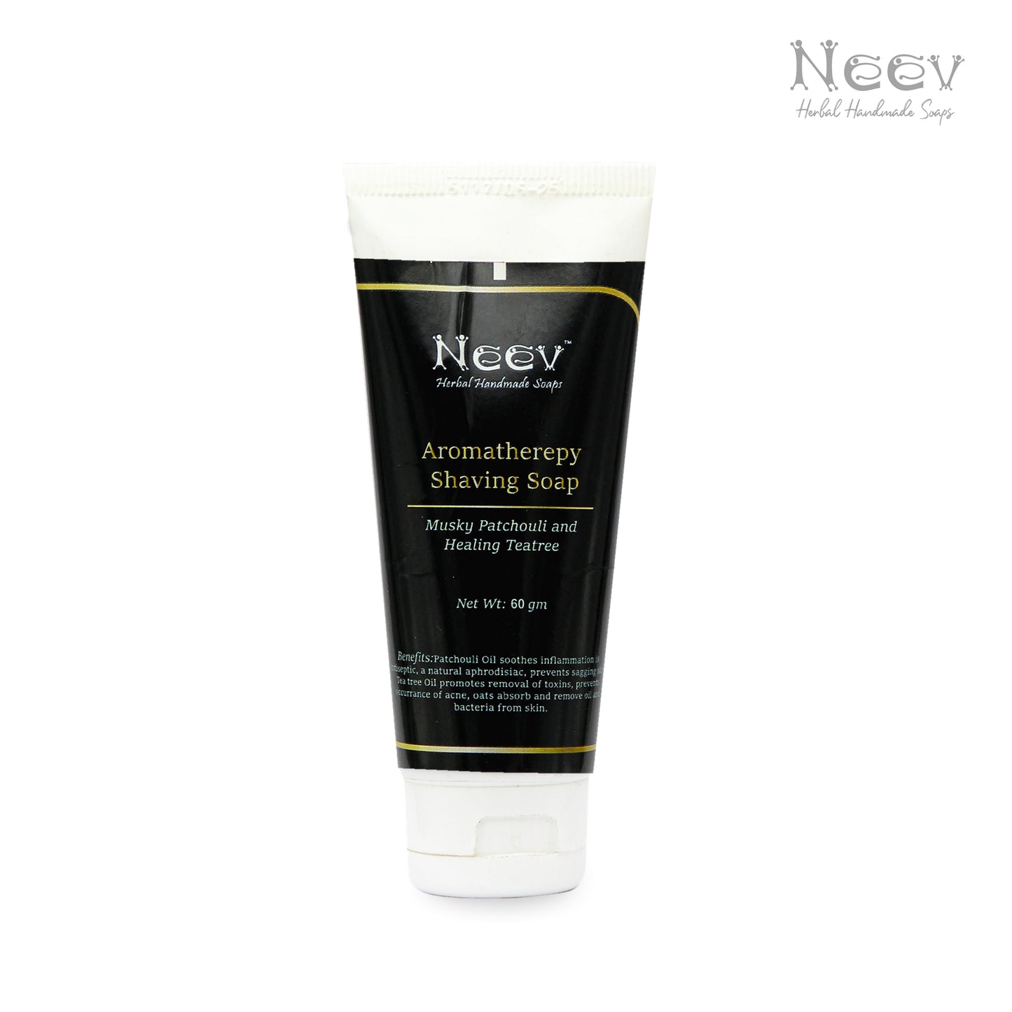 Aromatherepy Shaving SOAP Musky Patchouli and Healing Teatree