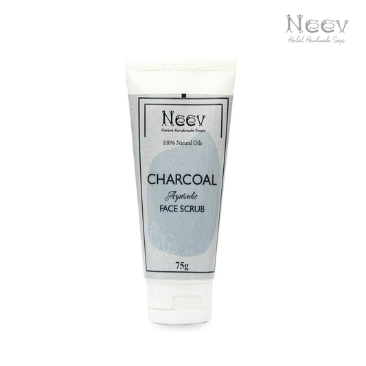 CHARCOAL FACE SCRUB FOR DEEP PORE CLEANSING