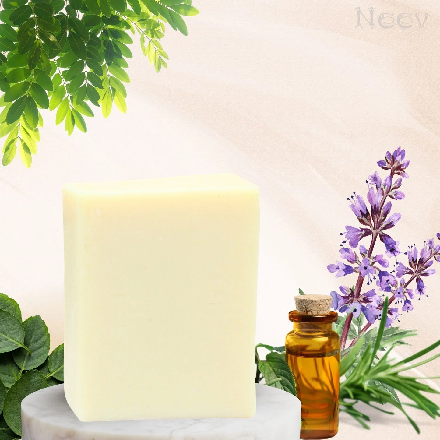 PATCHOULI HANDMADE SOAPS - A DEEP MUSKY NATURAL DEODORANT - SET OF 3