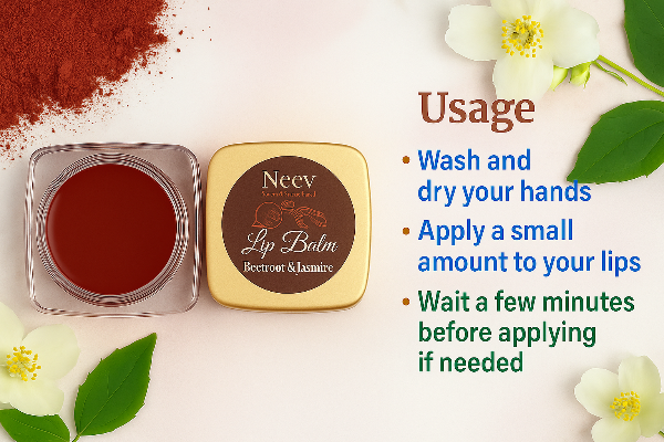 LIP BALM BEETROOT & JASMINE