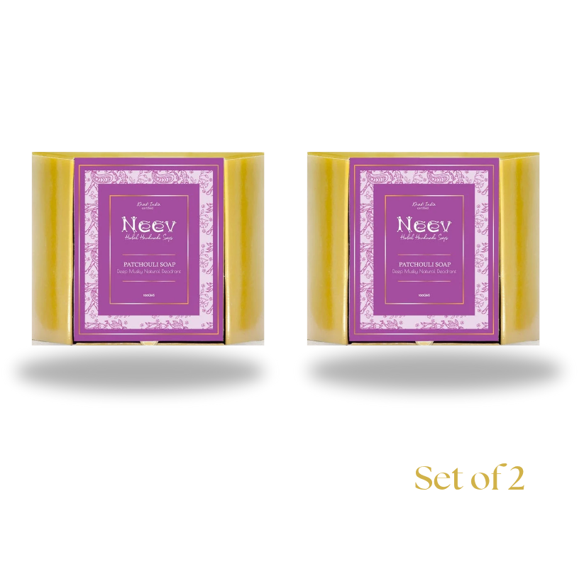 PATCHOULI SOAP SET OF 2