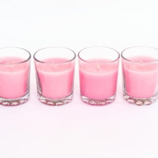 NEEV SET OF 4 SCENTED GLASS CANDLES