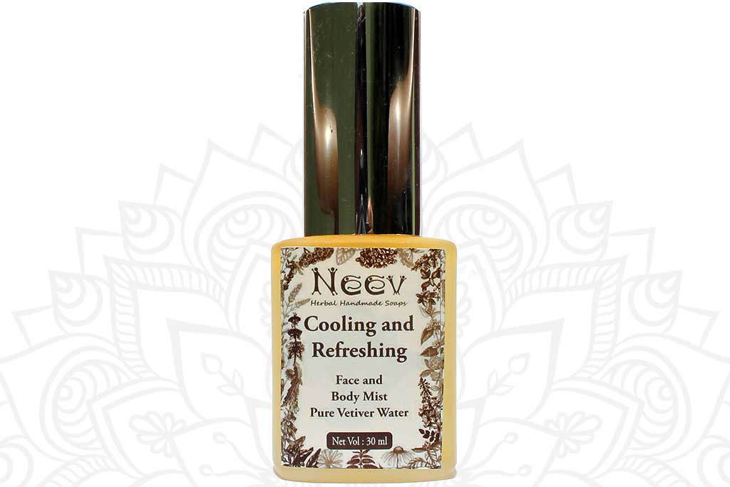Cooling and Refreshing  Face and Body Mist Pure Vetiver Water 30ml