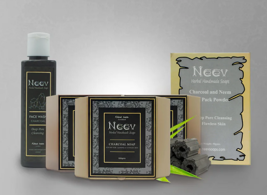 Reveal Your Radiance with Neev Herbals: The Ultimate Charcoal-Infused Skincare Regimen