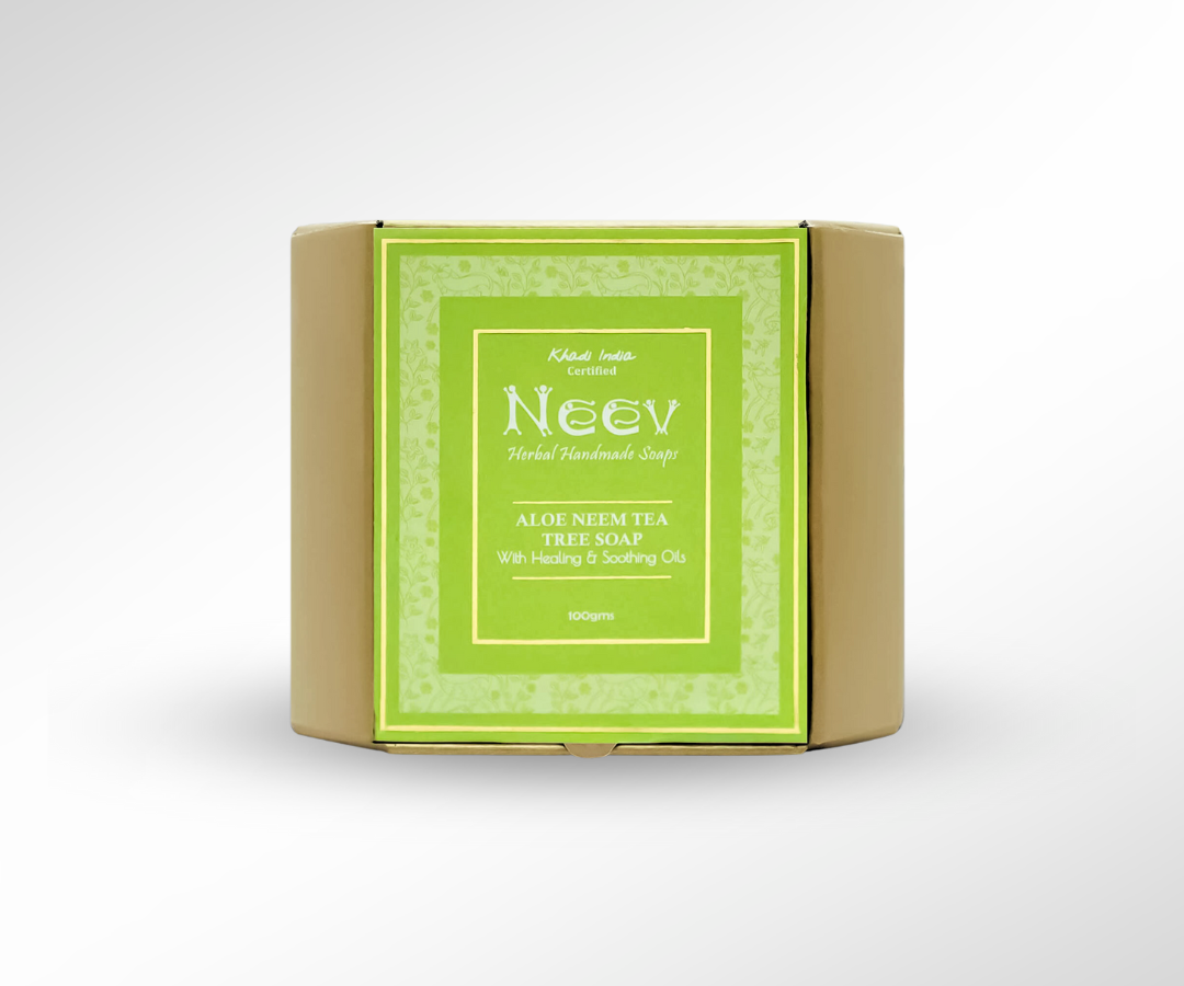 Aloe Neem Tea Tee Soap With Healing and Soothing Oils