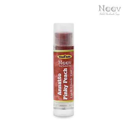 ZERO CHEMICAL ANNATTO PINKY PEACH LIP & CHEEK TINT