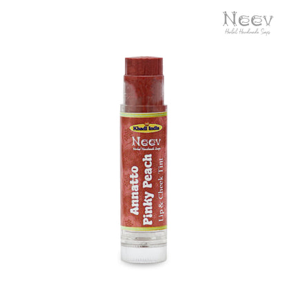 ZERO CHEMICAL ANNATTO PINKY PEACH LIP & CHEEK TINT