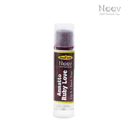 ZERO CHEMICAL ANNATTO RUBYLOVE LIP & CHEEK TINTS