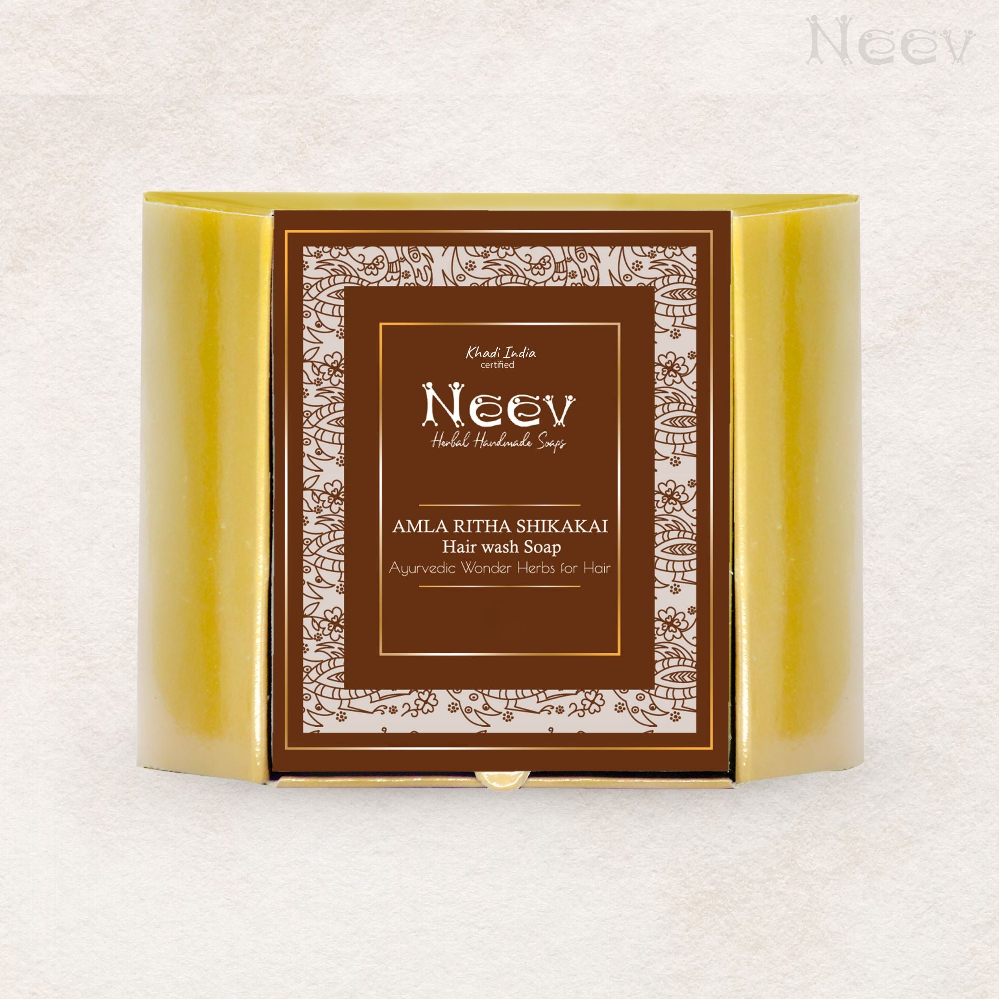 Amla Ritha Shikakai Hair Wash Soap Mini – Ayurvedic | Neev – Neev