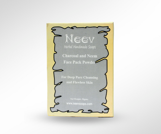 Charcoal and Neem Face Pack For Deep Pore Cleansing and Flawless Skin