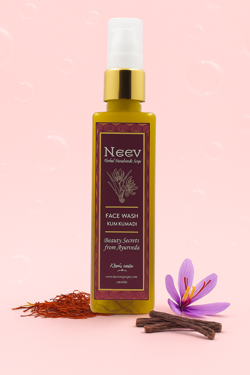 Kumkumadi Face Wash Beauty Secrets from Ayurveda