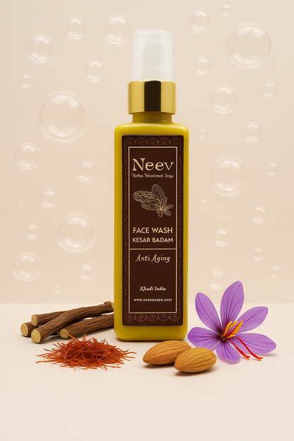 Anti Ageing Kesar Badam Face Wash