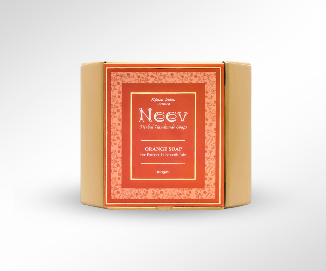 Orange Soap  For Radiant and Lustrous Skin