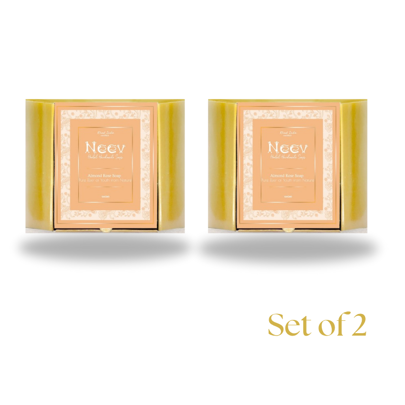 ALMOND ROSE SOAP SET OF 2