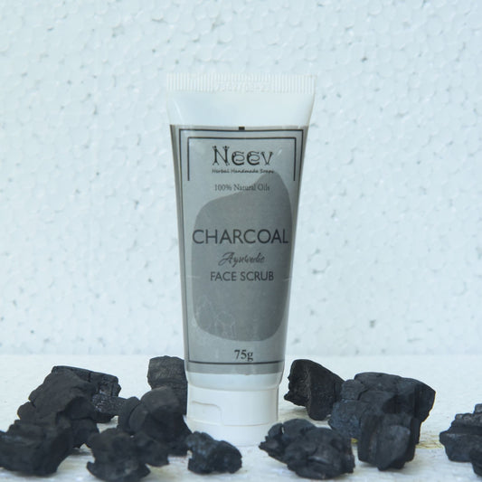 Charcoal Face Scrub For Deep Pore Cleansing