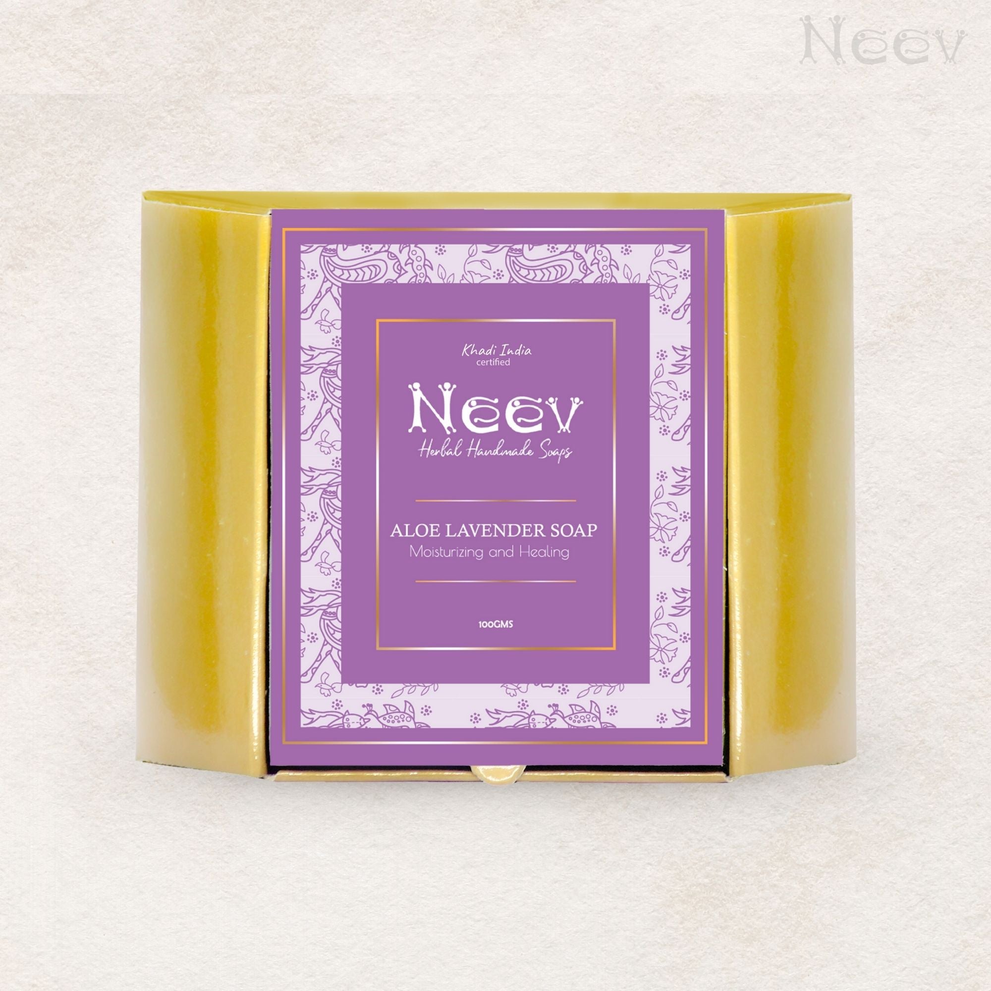 ALOE LAVENDER SOAP – Neev Herbal Handmade Soaps