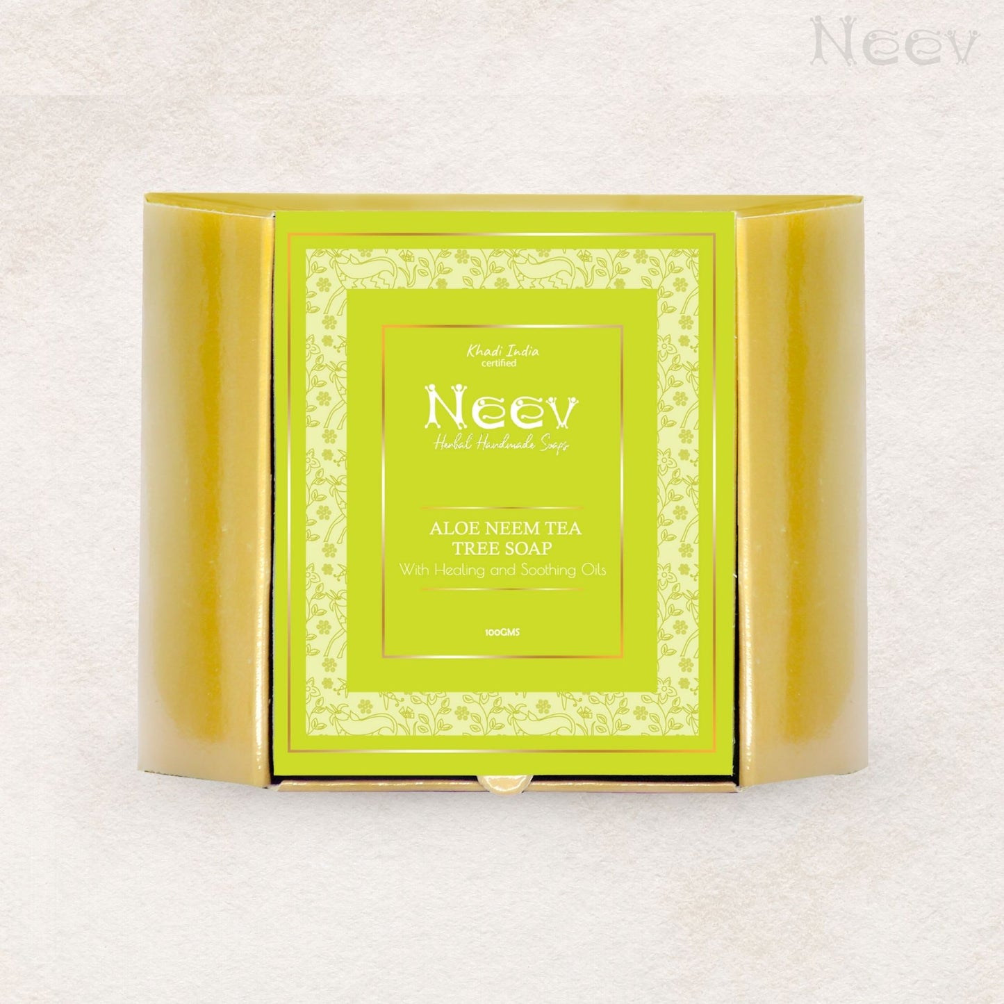 Aloe Neem Tea Tree Soap With Healing and Soothing Oils