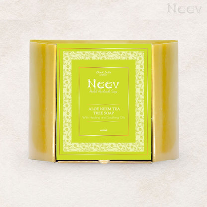 Aloe Neem Tea Tree Soap With Healing and Soothing Oils