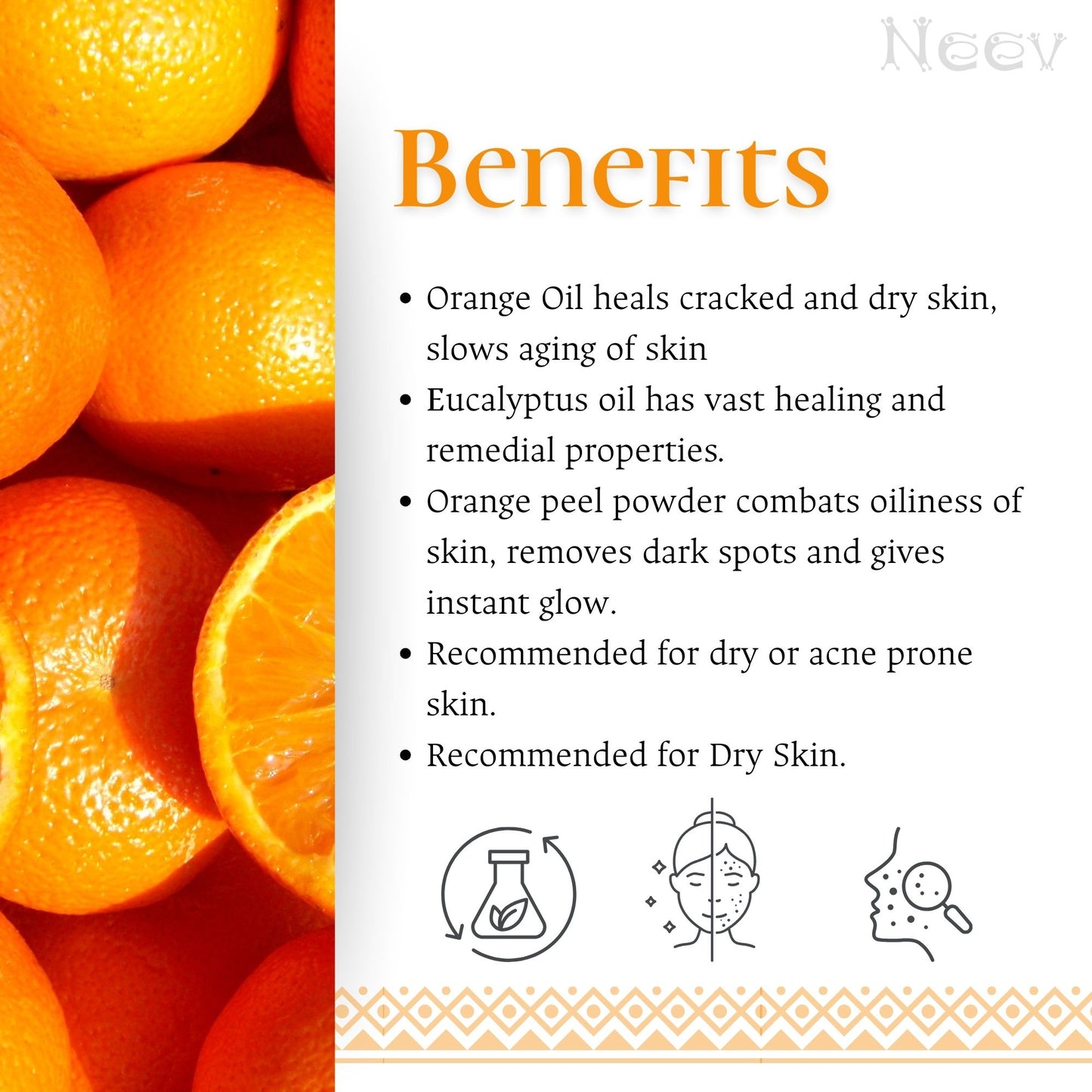 Orange Soap  For Radiant and Lustrous Skin