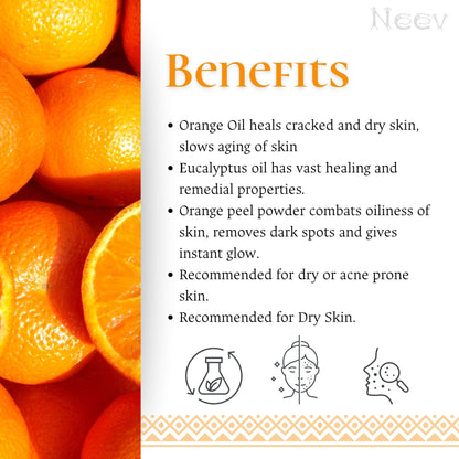 Orange Soap  For Radiant and Lustrous Skin