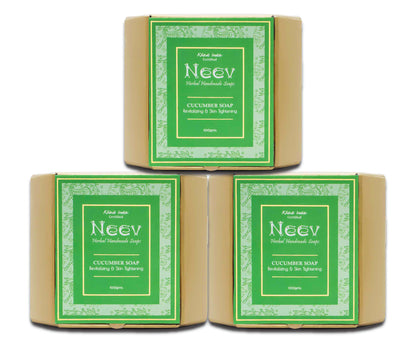 CUCUMBER SOAP REVITALIZING AND SKIN TIGHTENING - SET OF 3
