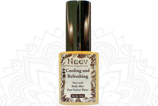 Cooling and Refreshing  Face and Body Mist Pure Vetiver Water 30ml