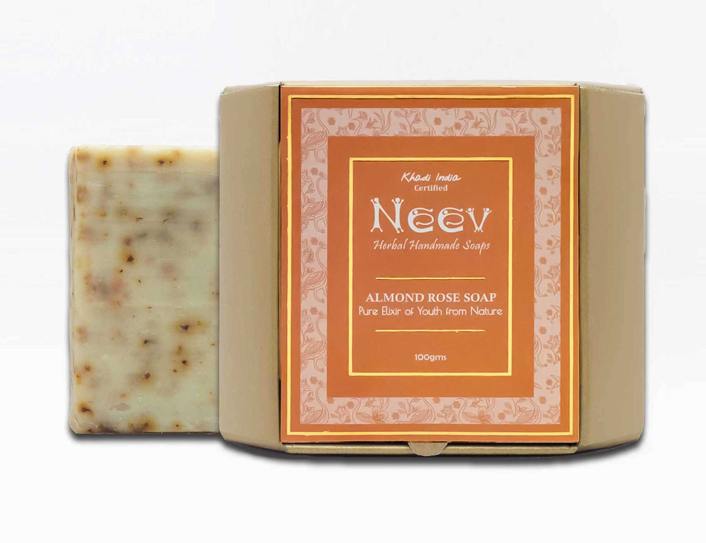 Neev Almond Rose Handmade Soap Mini