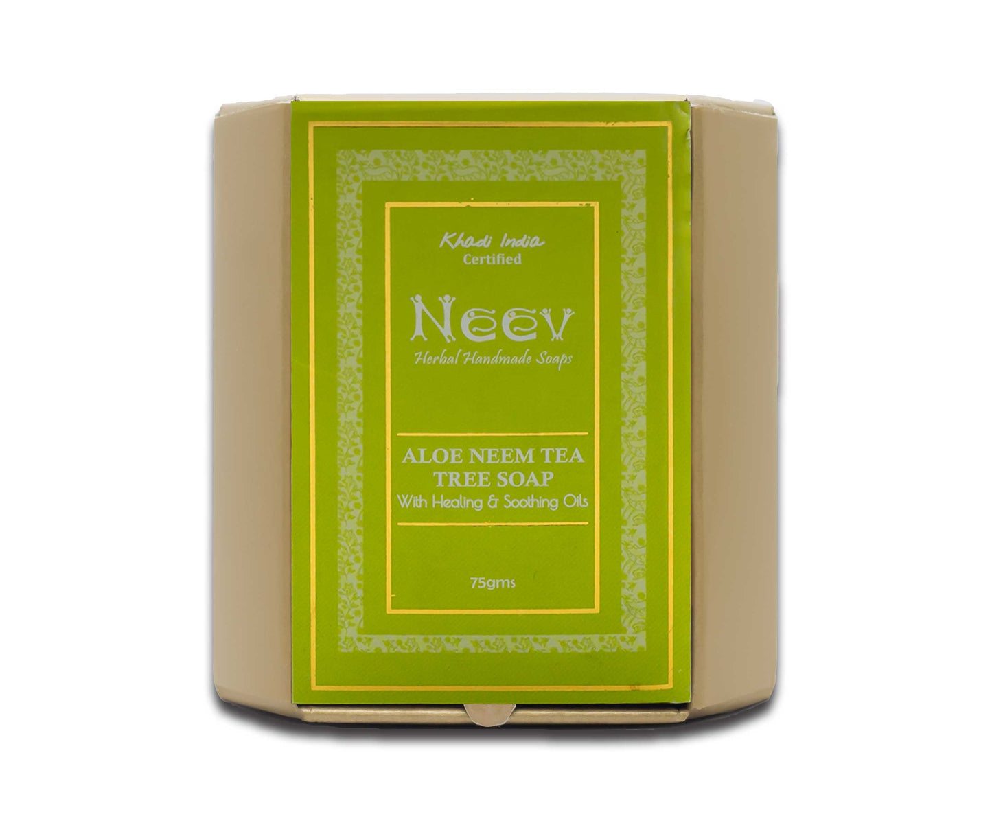 Aloe Neem Tea Tree Soap With Healing and Soothing Oils Mini